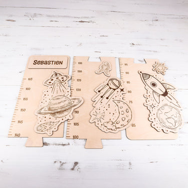 Miarka dziecięca na ścianę - Wszechświat