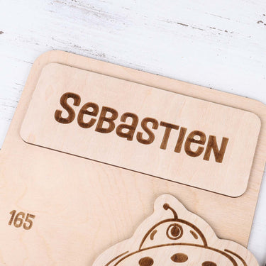 Miarka dziecięca na ścianę - Wszechświat