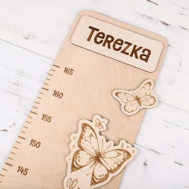 Miarka dziecięca na ścianę - Wróżka