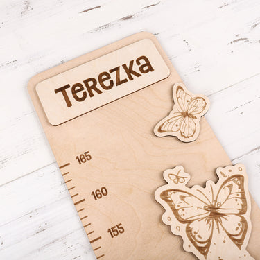 Miarka dziecięca na ścianę - Wróżka