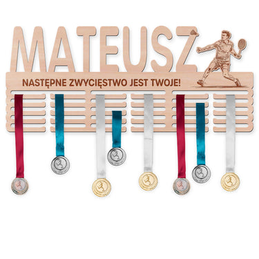 Wieszak na medale - Badminton, mężczyzna