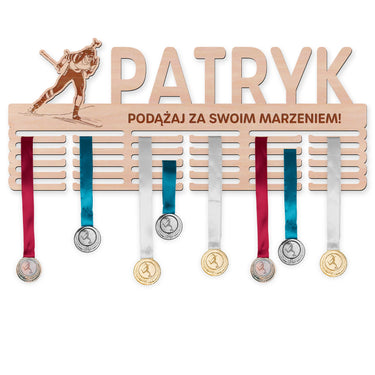 Wieszak na medale  - Biathlon, mężczyzna