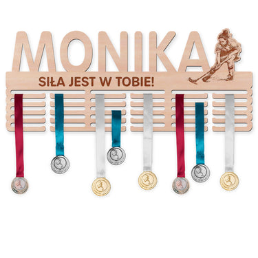 Wieszak na medale - Unihokej, kobieta