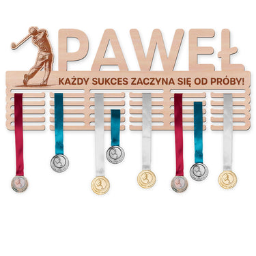 Wieszak na medale - Golf, mężczyzna