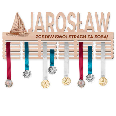 Wieszak na medale - Żeglarstwo