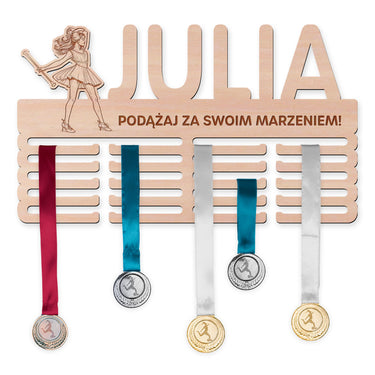 Wieszak na medale - Mażoretka