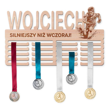 Wieszak na medale - Wyścigi z przeszkodami, chłopiec