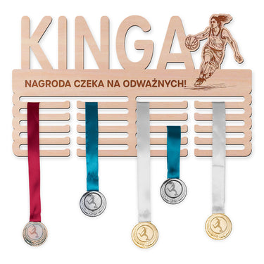Wieszak na medale - Koszykówka, kobieta