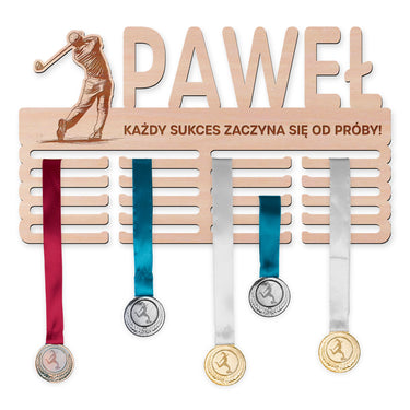 Wieszak na medale - Golf, mężczyzna