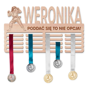 Wieszak na medale - Karate, kobieta