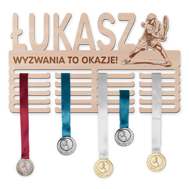 Wieszak na medale - Tenis, mężczyzna