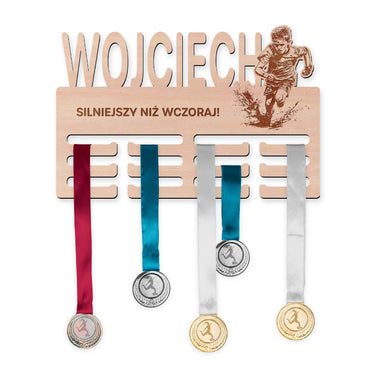 Wieszak na medale - Wyścigi z przeszkodami, chłopiec