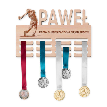 Wieszak na medale - Golf, mężczyzna