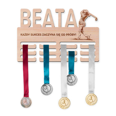 Wieszak na medale - Golf, kobieta