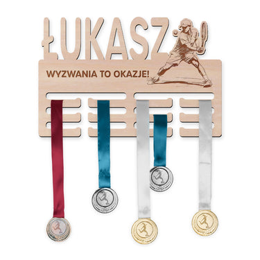 Wieszak na medale - Tenis, mężczyzna
