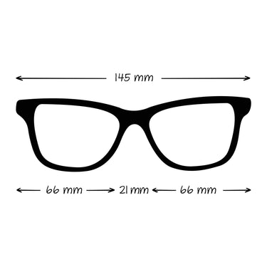 Okulary przeciwsłoneczne z bambusowymi nóżkami - czarna ramka z niebieskimi szkiełkami